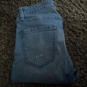 LC (Lauren Conrad) Cuffed Skinny Jeans